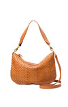 Moyen Messenger in Natural Woven Checker