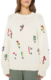 The Raglan Pullover in Catch Of The Day