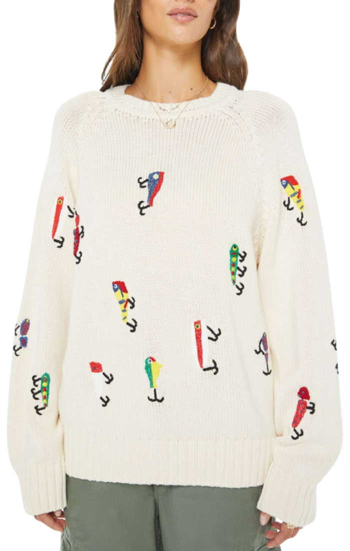The Raglan Pullover in Catch Of The Day