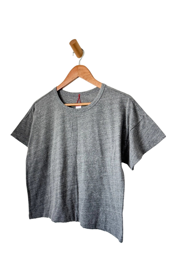 Fille Tee in Heather Grey