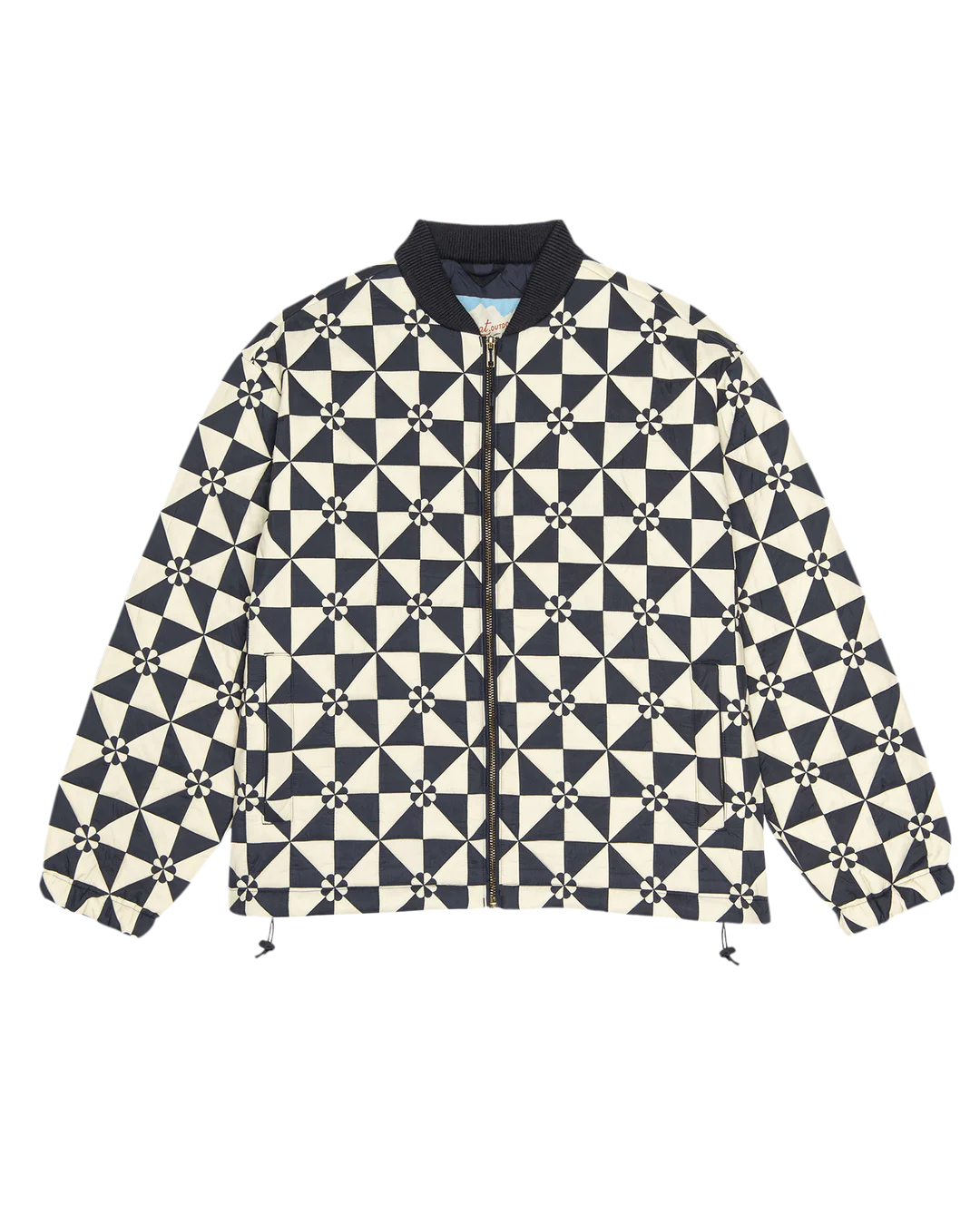 The Alps Puffer Jacket in Quilted Navy