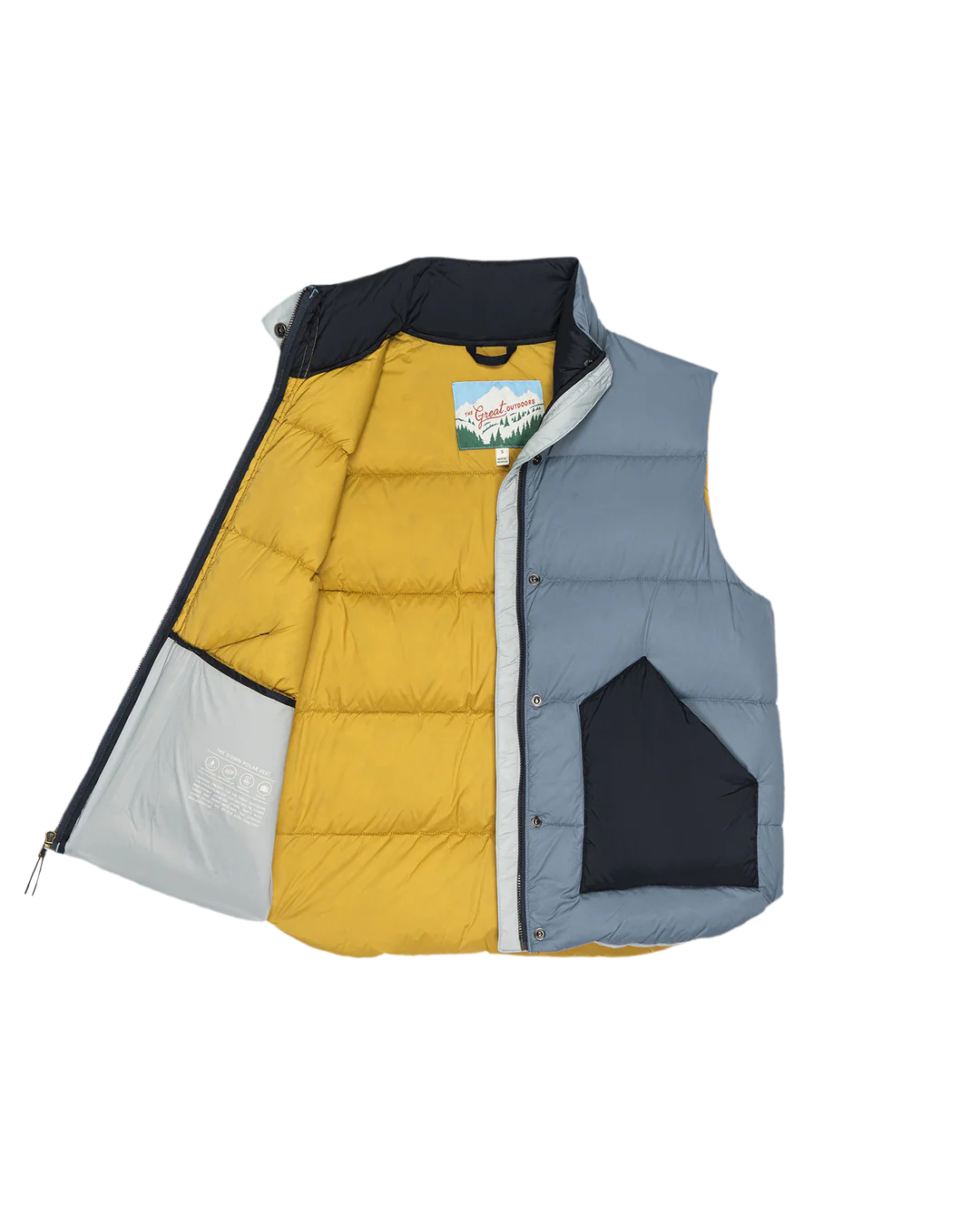The Polar Vest in Navy