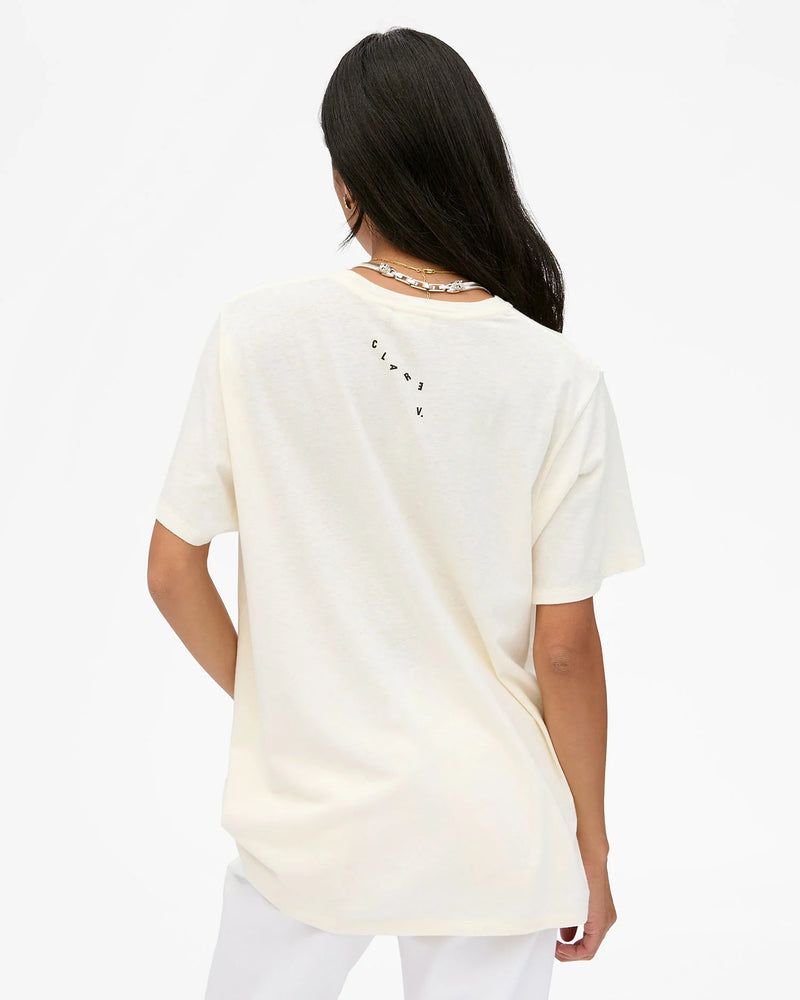 Original Tee in Cream w/ Black Liberté