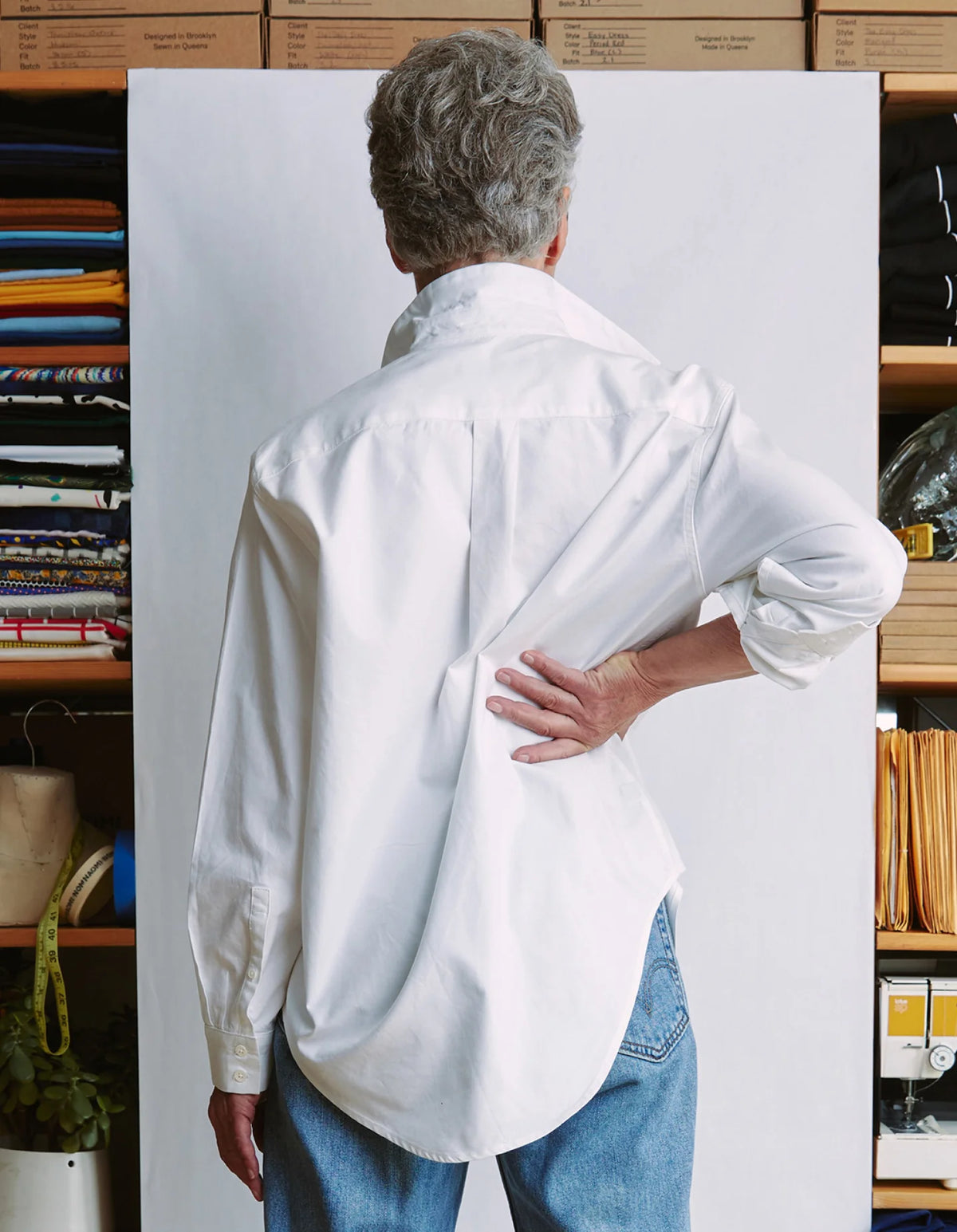 The New Oxford Shirt in Crisp White Organic Cotton