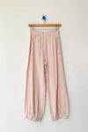 Pointelle Balloon Pants in Pink