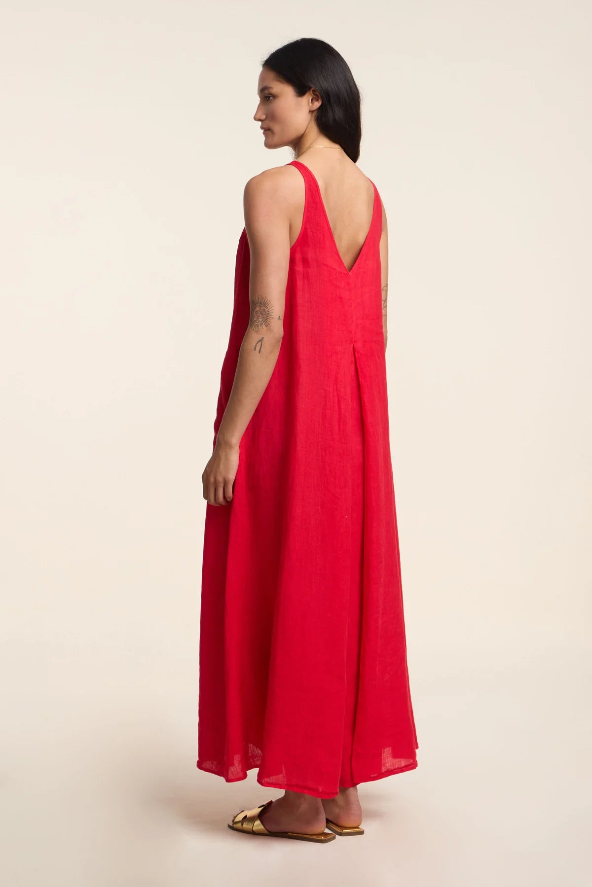 Reta Linen Dress in Rio