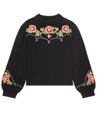 The Heirloom Rose Western Cardigan