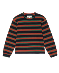 The Campus Crew in Navy Bridle Stripe