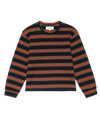 The Campus Crew in Navy Bridle Stripe