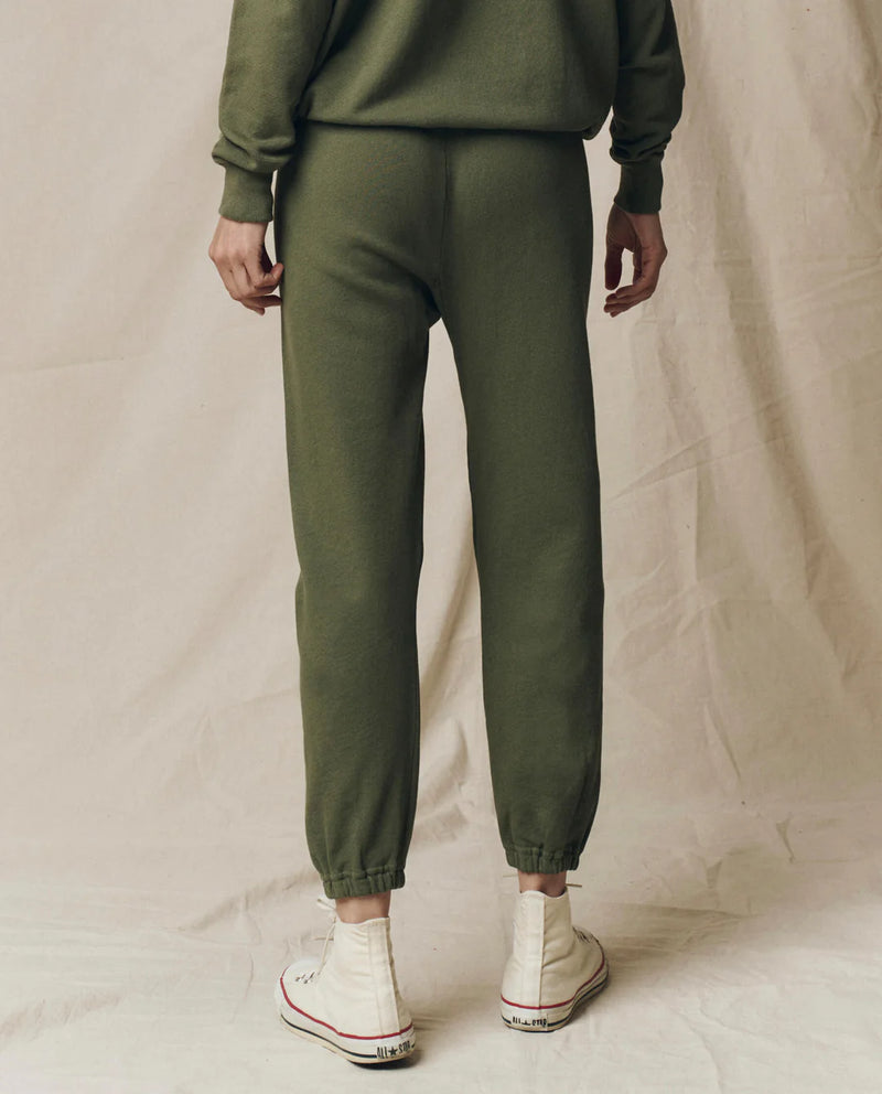 The Fleece Sport Sweatpant in Army