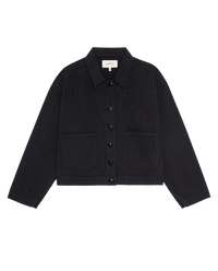 The Rancher Jacket in Washed Black