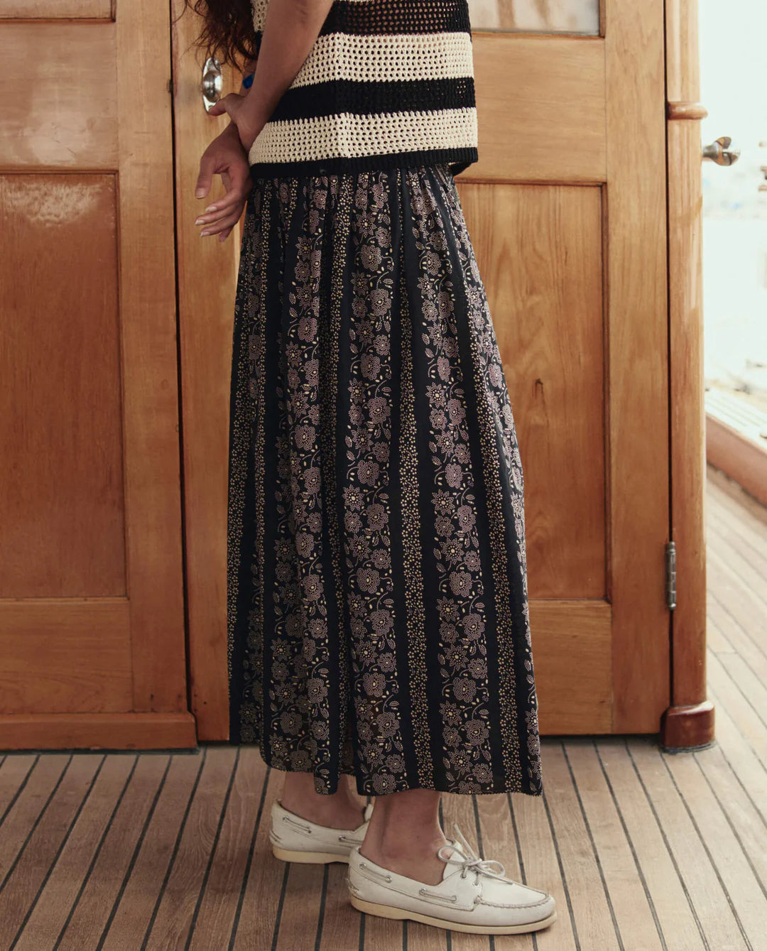 The Canary Skirt in Token Floral