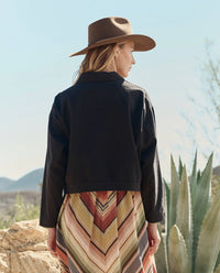 The Rancher Jacket in Washed Black