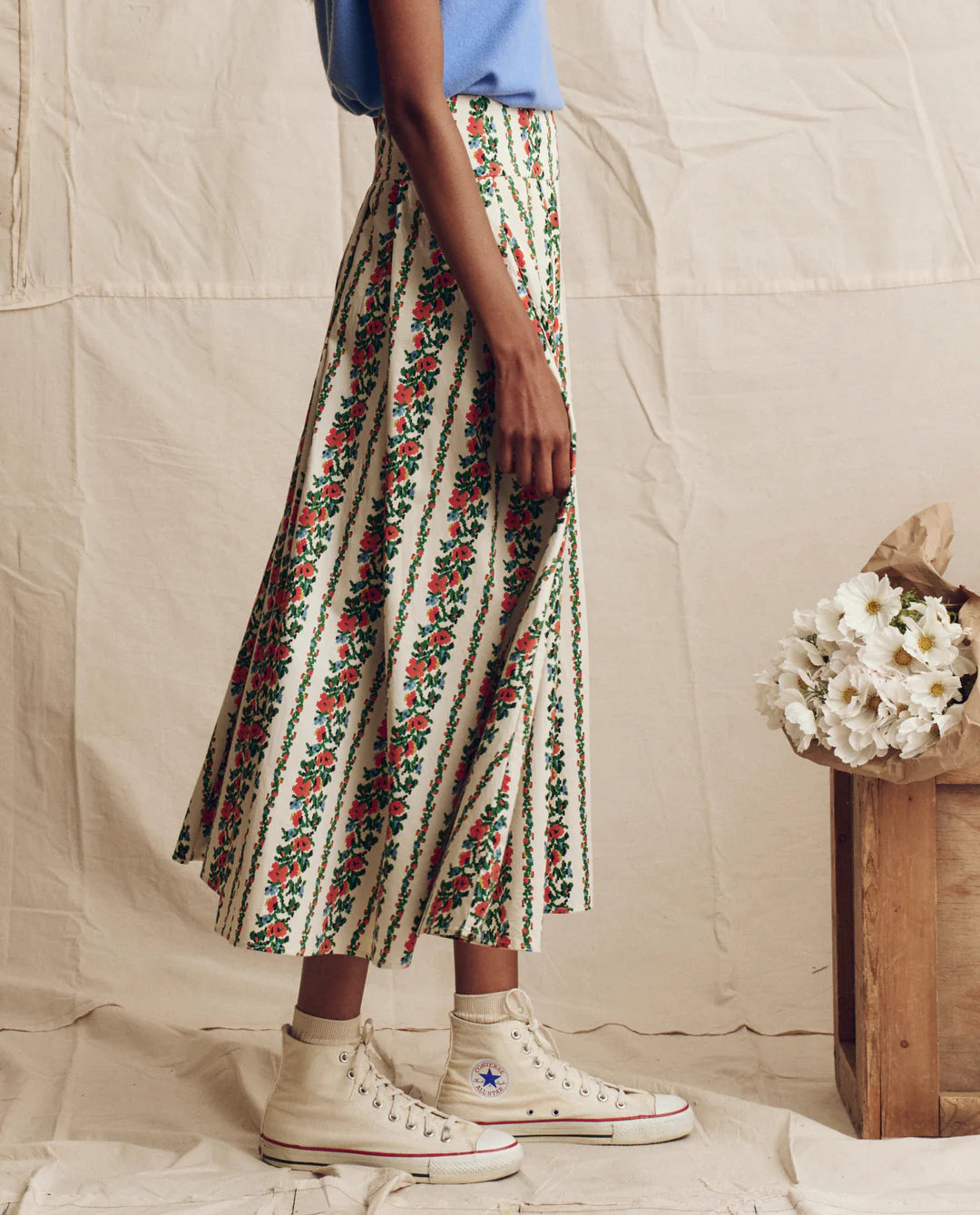 The Regency Skirt in Floral