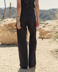 The Mill Pant in Washed Black