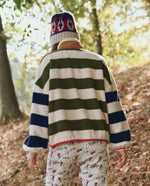 The Plush Terrain Full- Zip in Heritage Stripe
