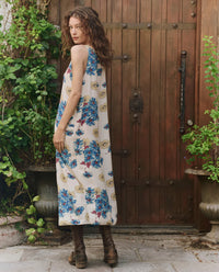 The Windward Dress in Sungold Floral