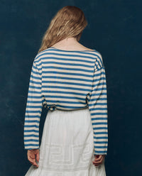 The Sailor Sweater in Sea Blue