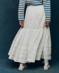 The Victorian Skirt in White