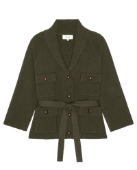 The Commander Riding Cardigan in Army