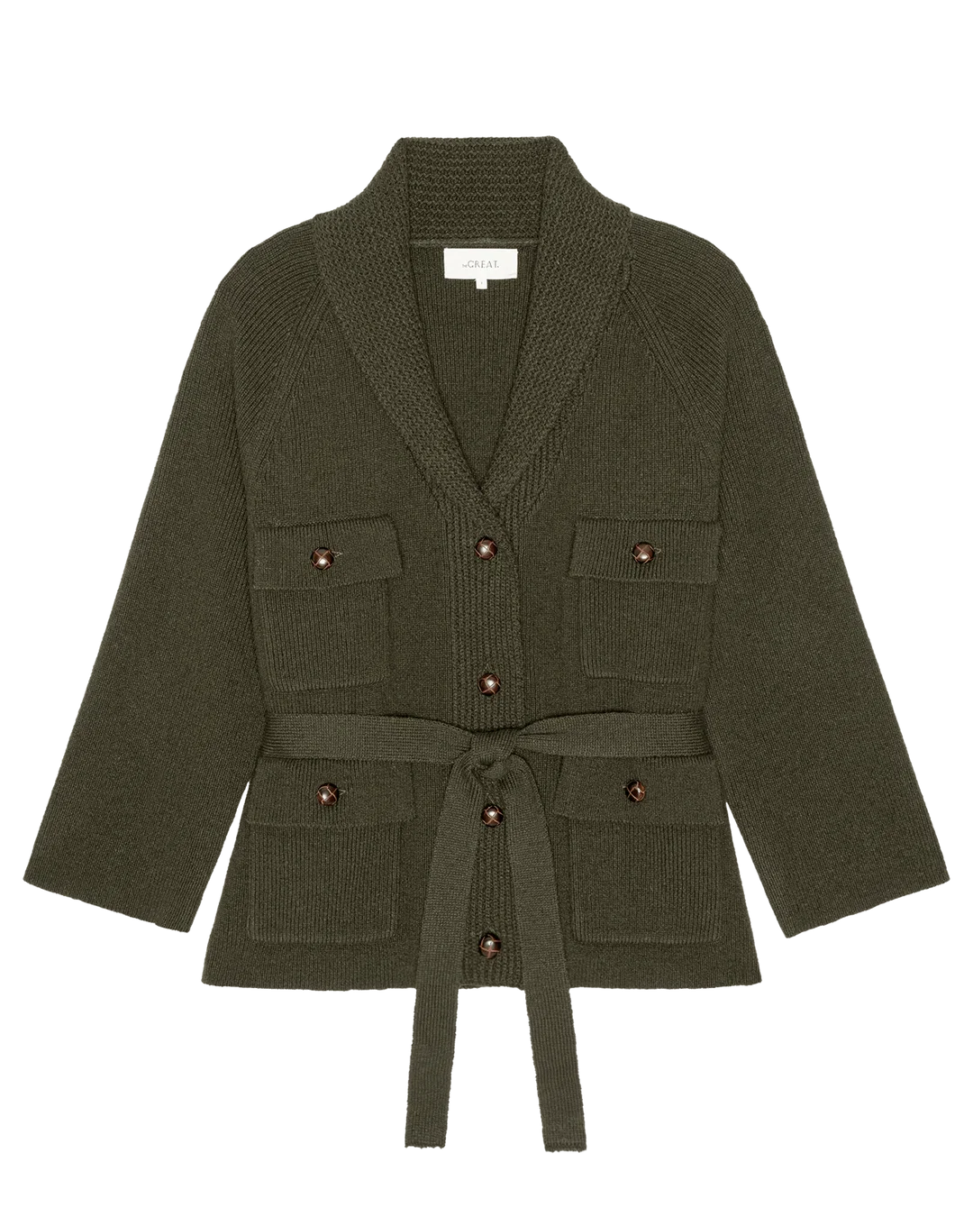The Commander Riding Cardigan in Army