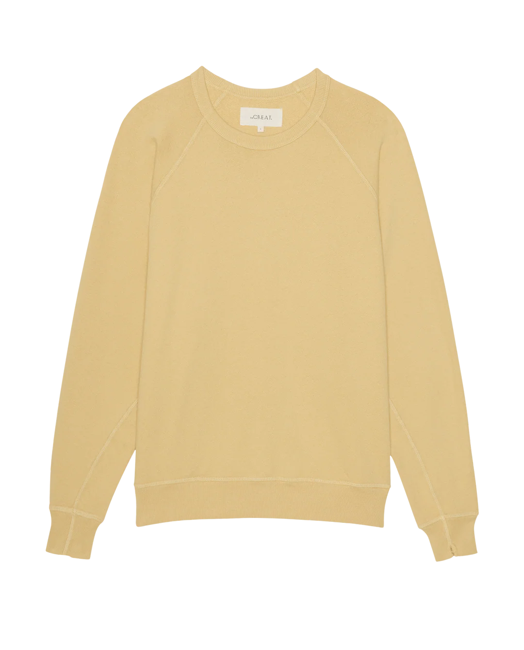 The College Sweatshirt in Butter Yellow