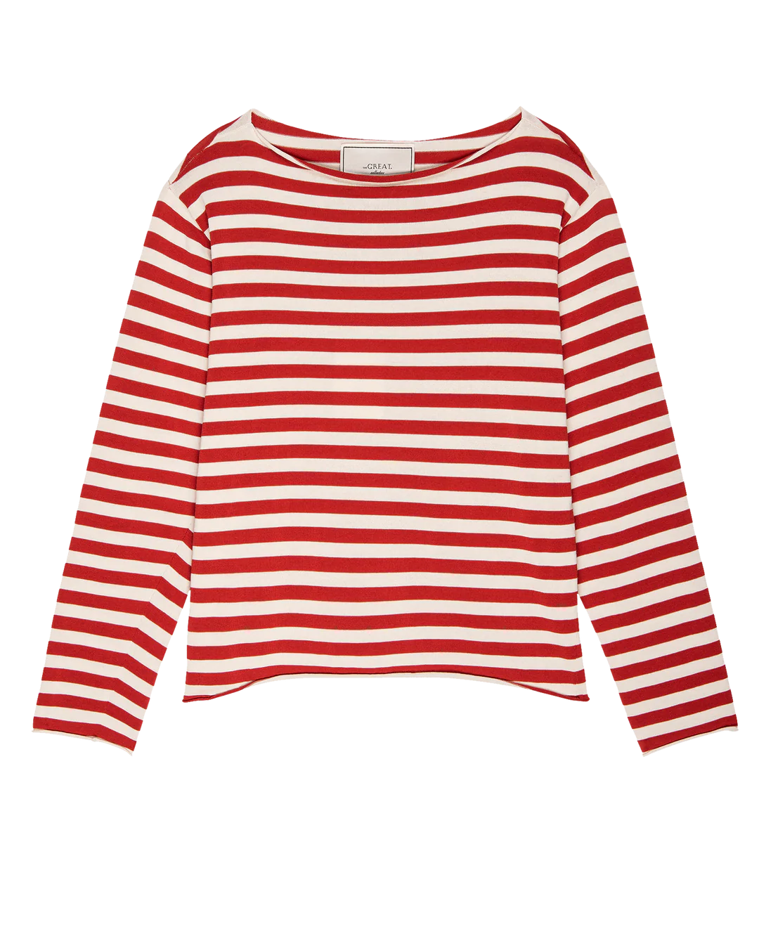 The Sailor Sweater in Maple Stripe