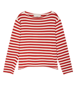 The Sailor Sweater in Maple Stripe