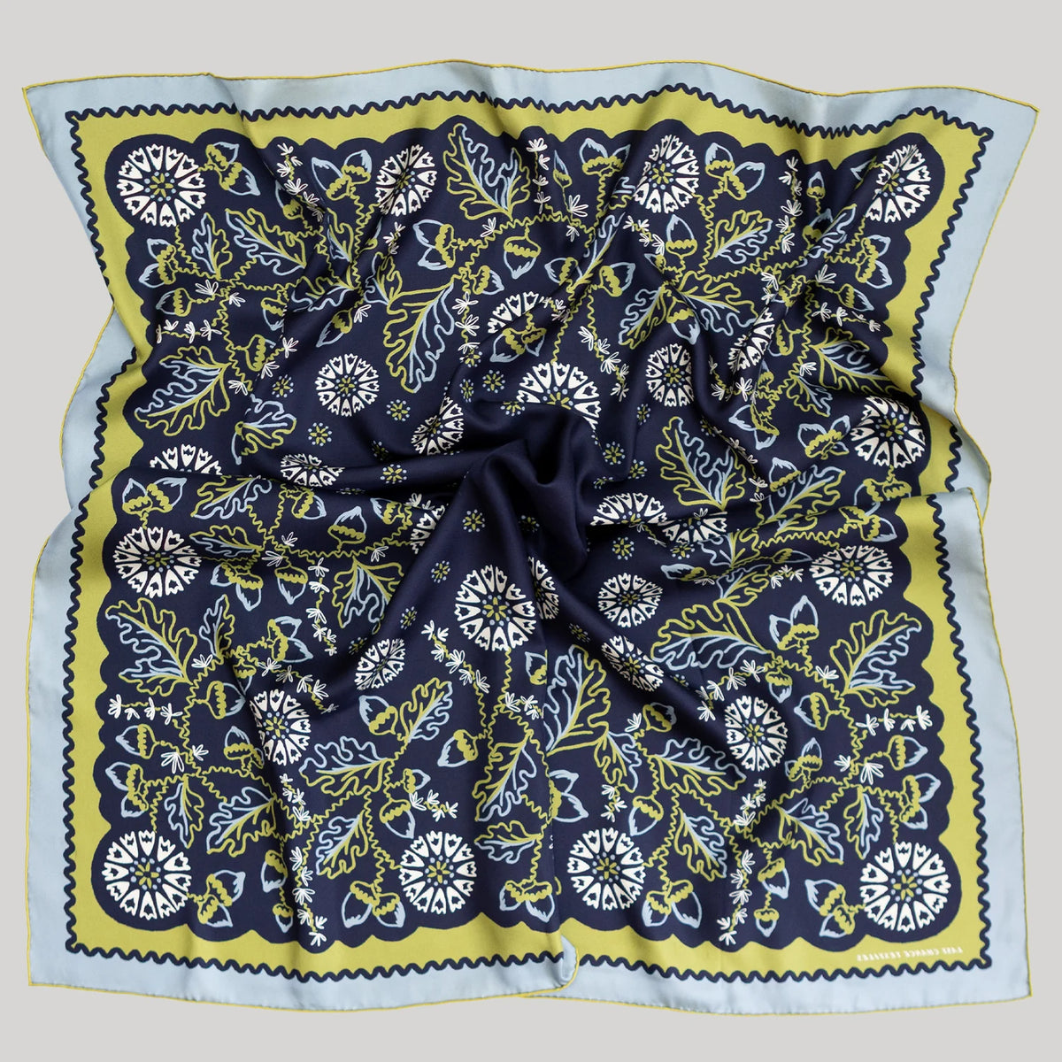 Silk Scarf in Acorn