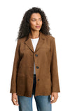 Salie Faux Suede Jacket