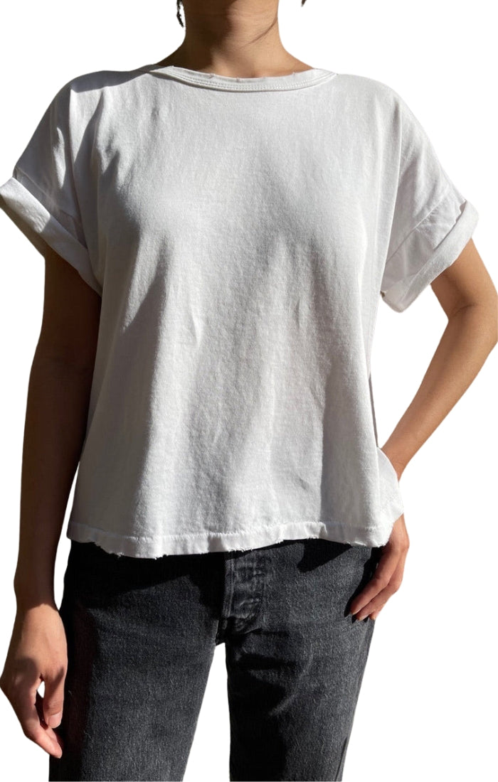 Fille Tee in White