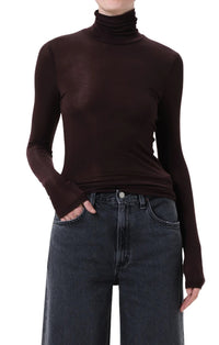 Pascale Turtleneck in Root