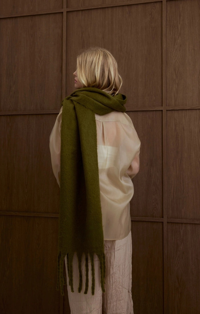 Rejkjavic Scarf in Sea Kelp