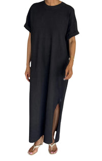 Her Dress in Almost Black