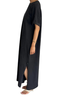 Her Dress in Almost Black