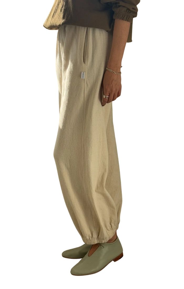 Balloon Pants in Naturel