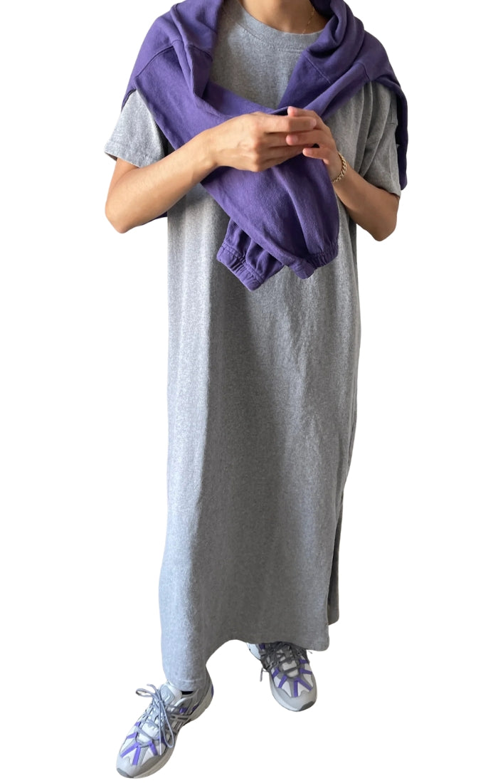 Her Dress in Heather Grey