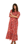 Sofia Dress in Terracotta