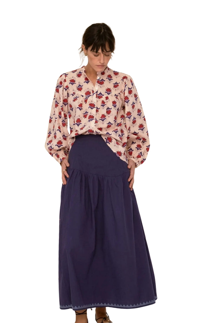 Vanessa Blouse in Peach