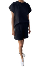 Jeanne Tee in Black
