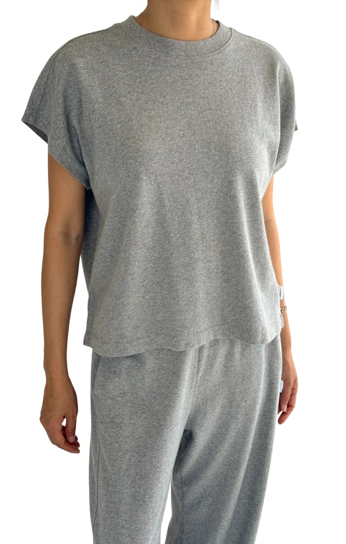 Jeanne Tee in Heather Grey
