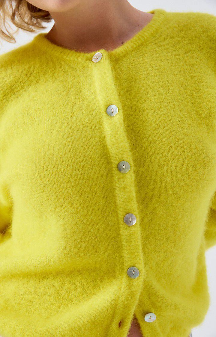 The Vitow Cardigan in Pineapple Melange