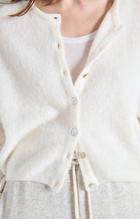 The Vitow Cardigan in White