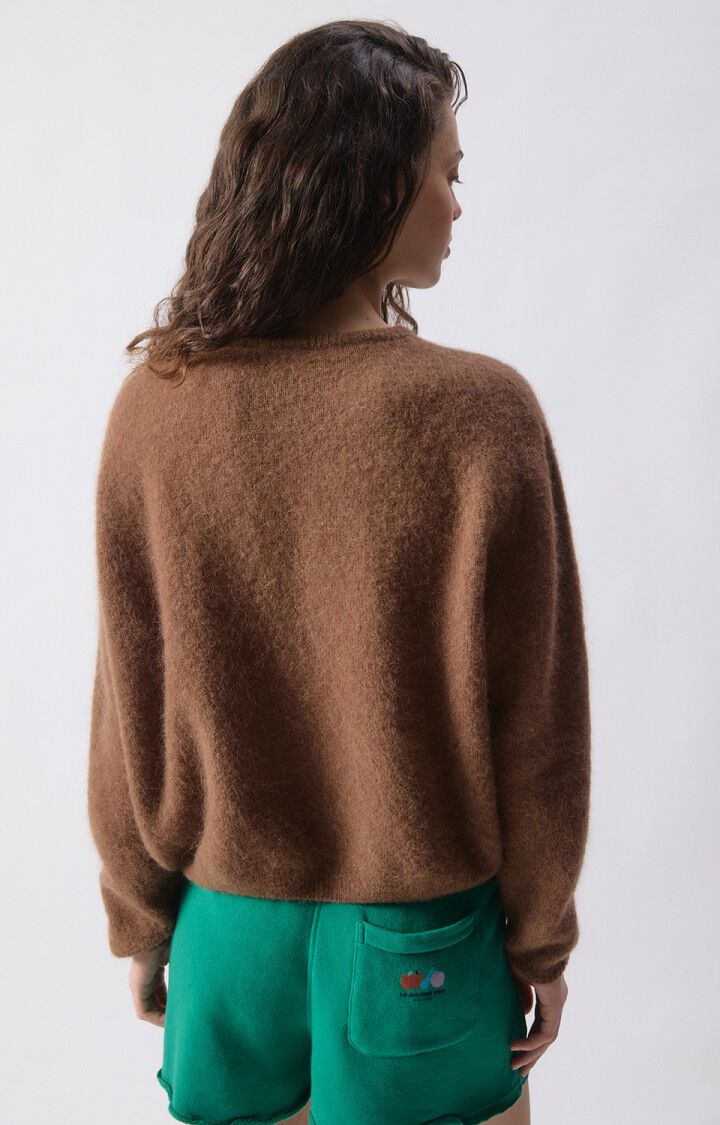 The Vitow Cardigan in Chocolate