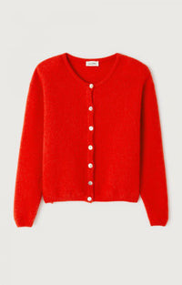The Vitow Cardigan in Strawberry