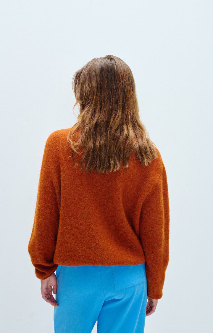 The Vitow Cardigan in Copper Melange