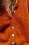 The Vitow Cardigan in Copper Melange