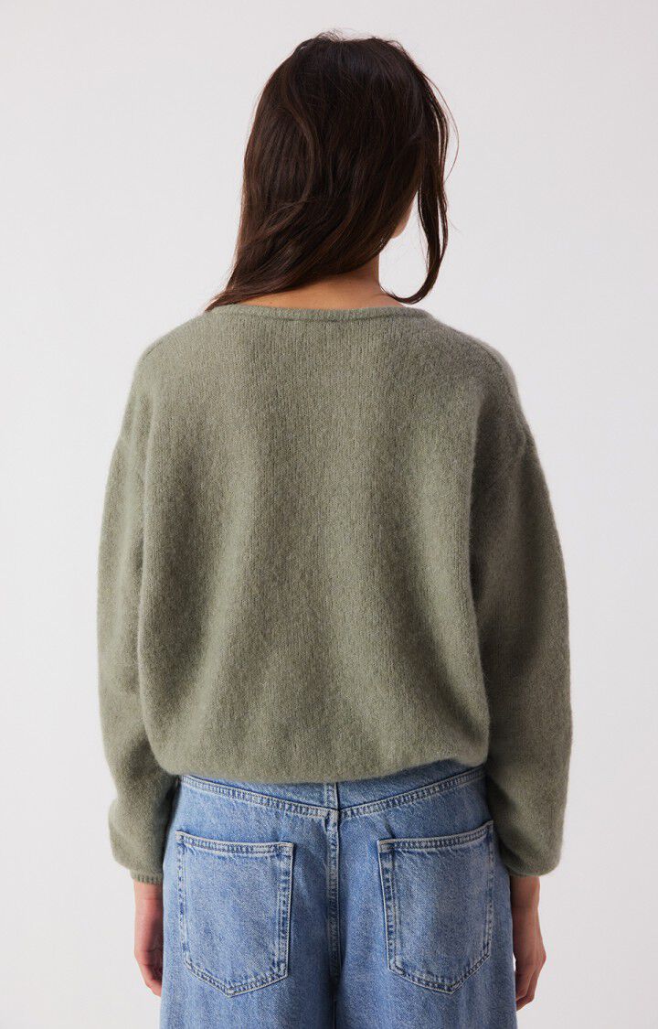 The Vitow Cardigan in Kaki