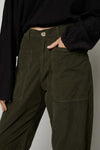 Sue Corduroy Pant in Olive