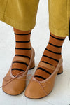 Wally Socks in Camel